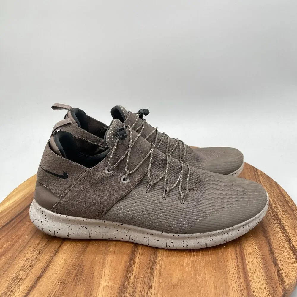 Nike Free RN Commuter Shoes Mens Size 13 Brown Running Comfort Walking Sneakers